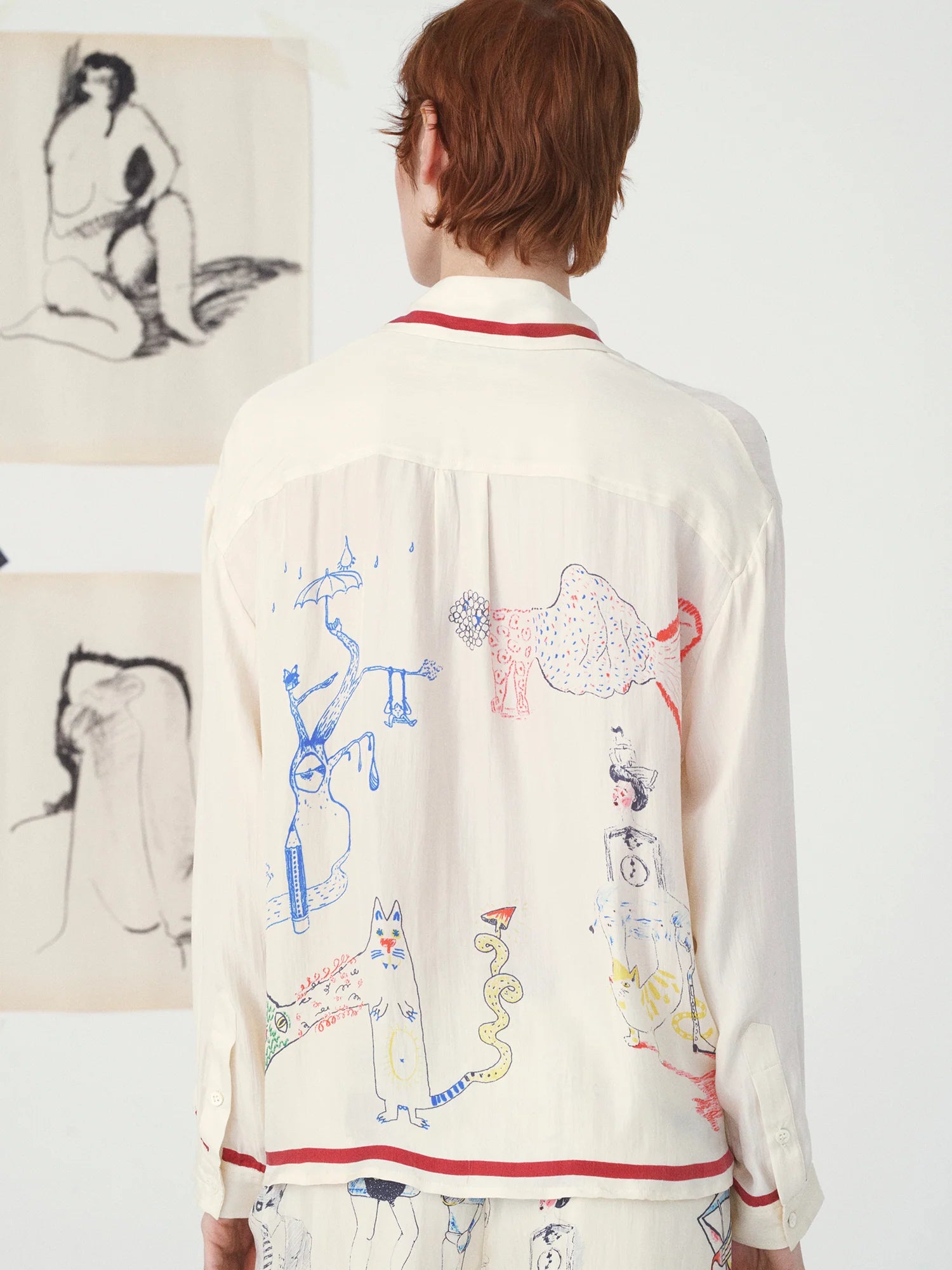 Camicia Mii Almaria - Le Surrealisme