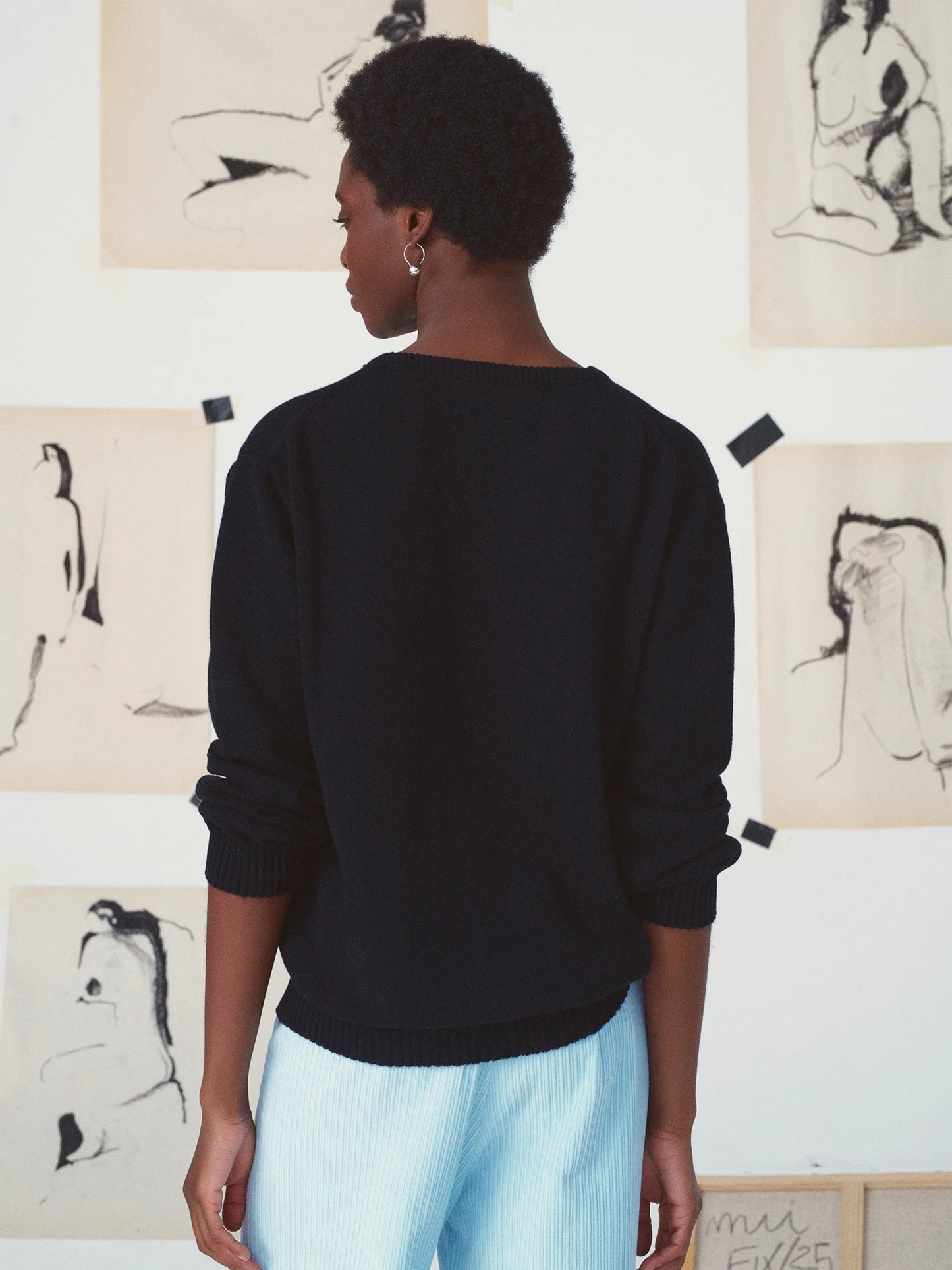 Maglione Mii Jolly - Le Surrealisme black