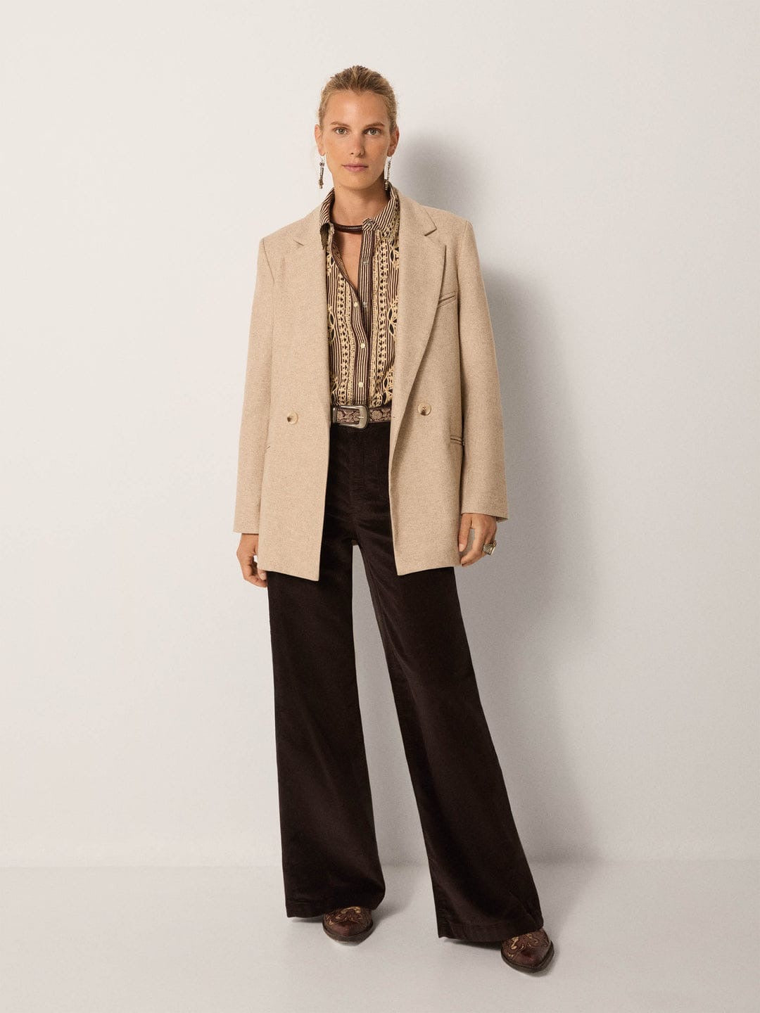 Giacca Maison Hotel Anna Rue Des Rosier beige