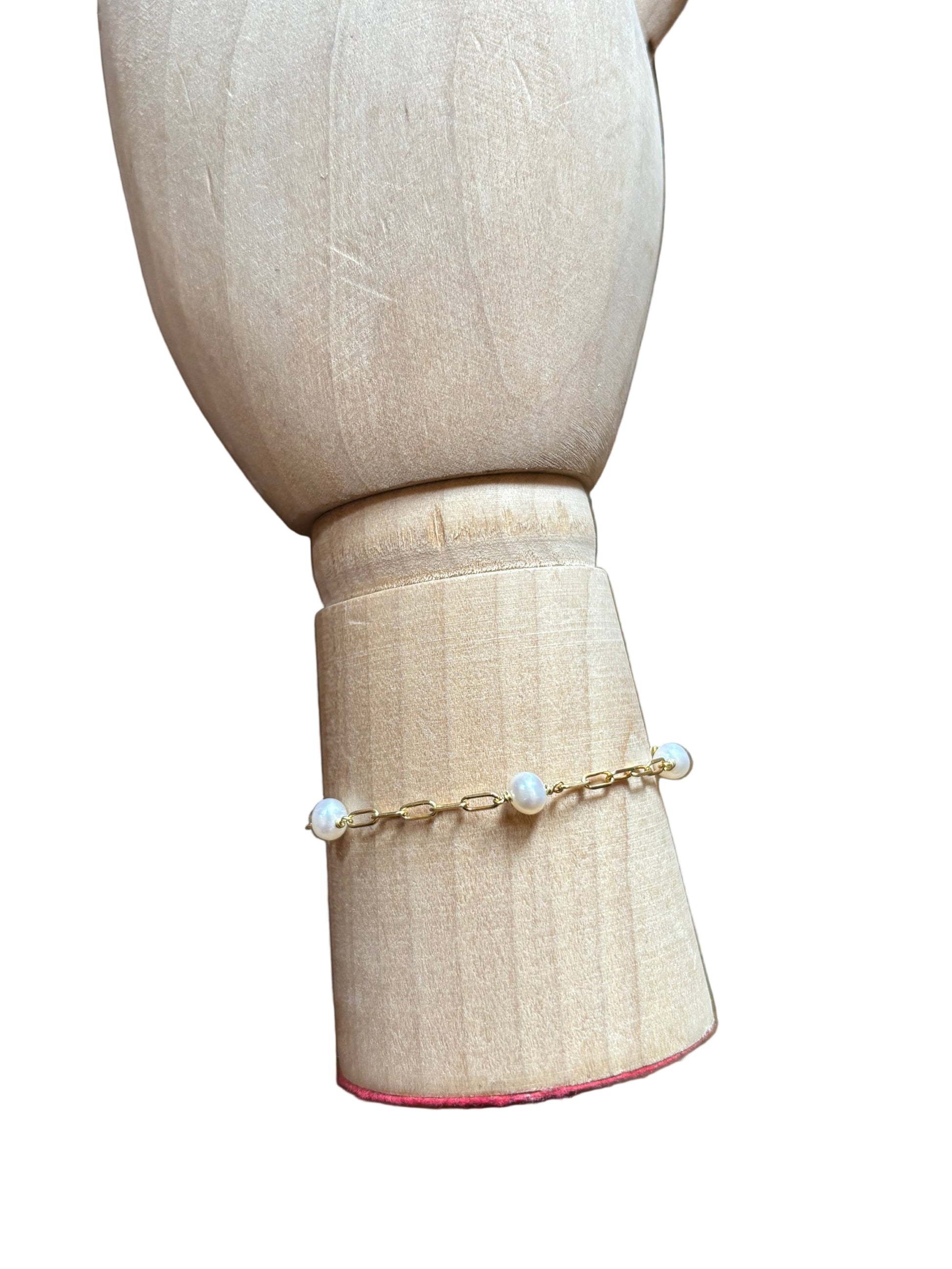 Bracciale Emmevi tre perle