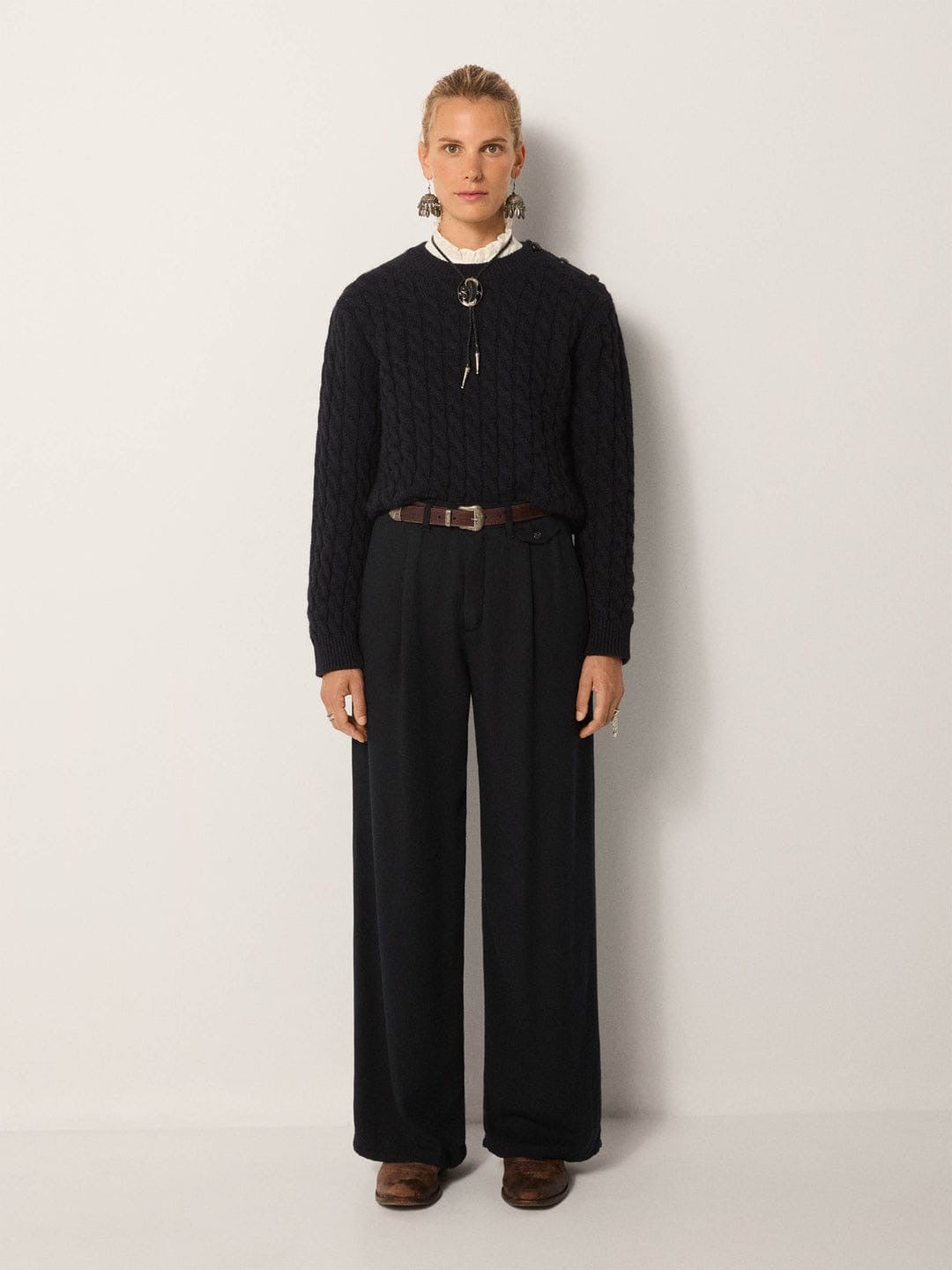 Pantalone Maison Hotel Keaton Hall Night Blue