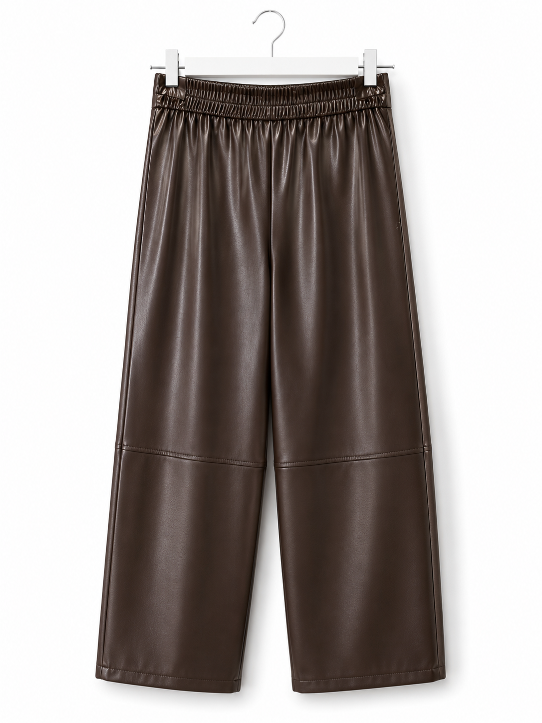 Pantalone Flirt ecopelle moro