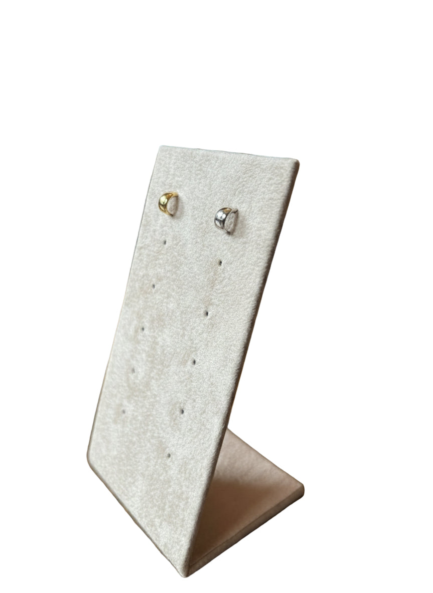 Orecchino Emmevi mono lobo semicerchio