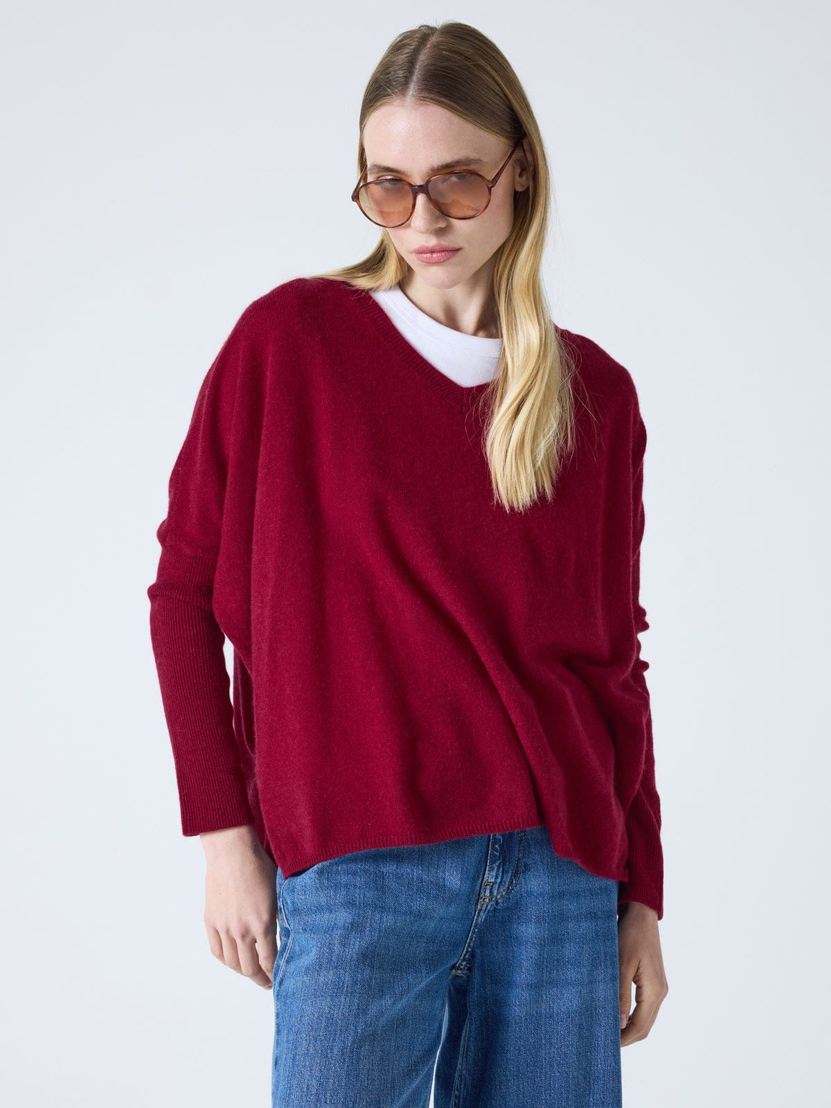 Maglione Absolut Cashmere Camille cherry