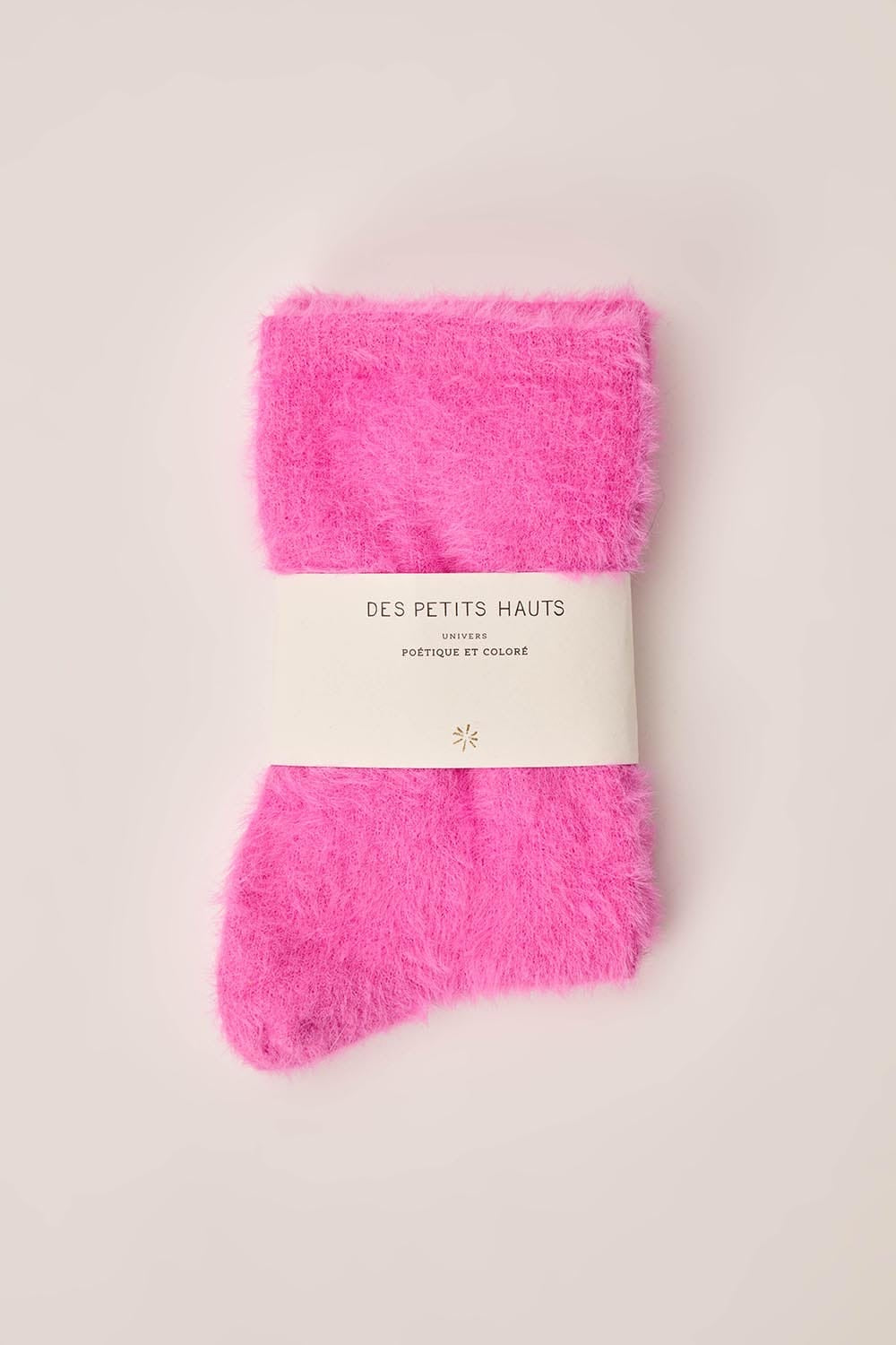 Calze Des Petits Hauts Pierette rose fluo