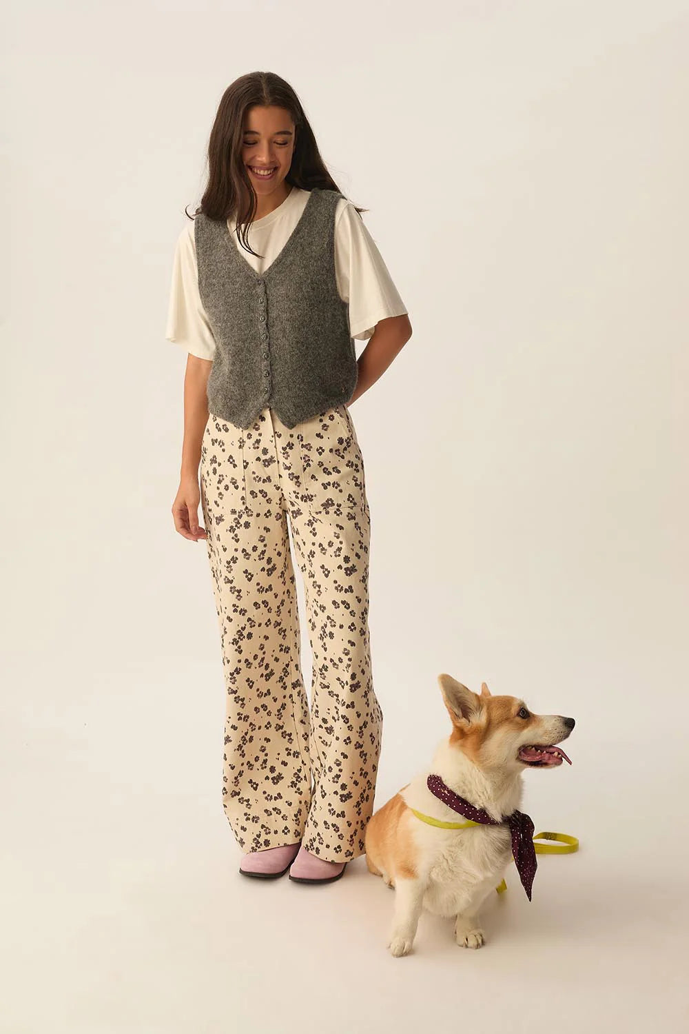 Gilet Des Petits Hauts Angelo anthracite