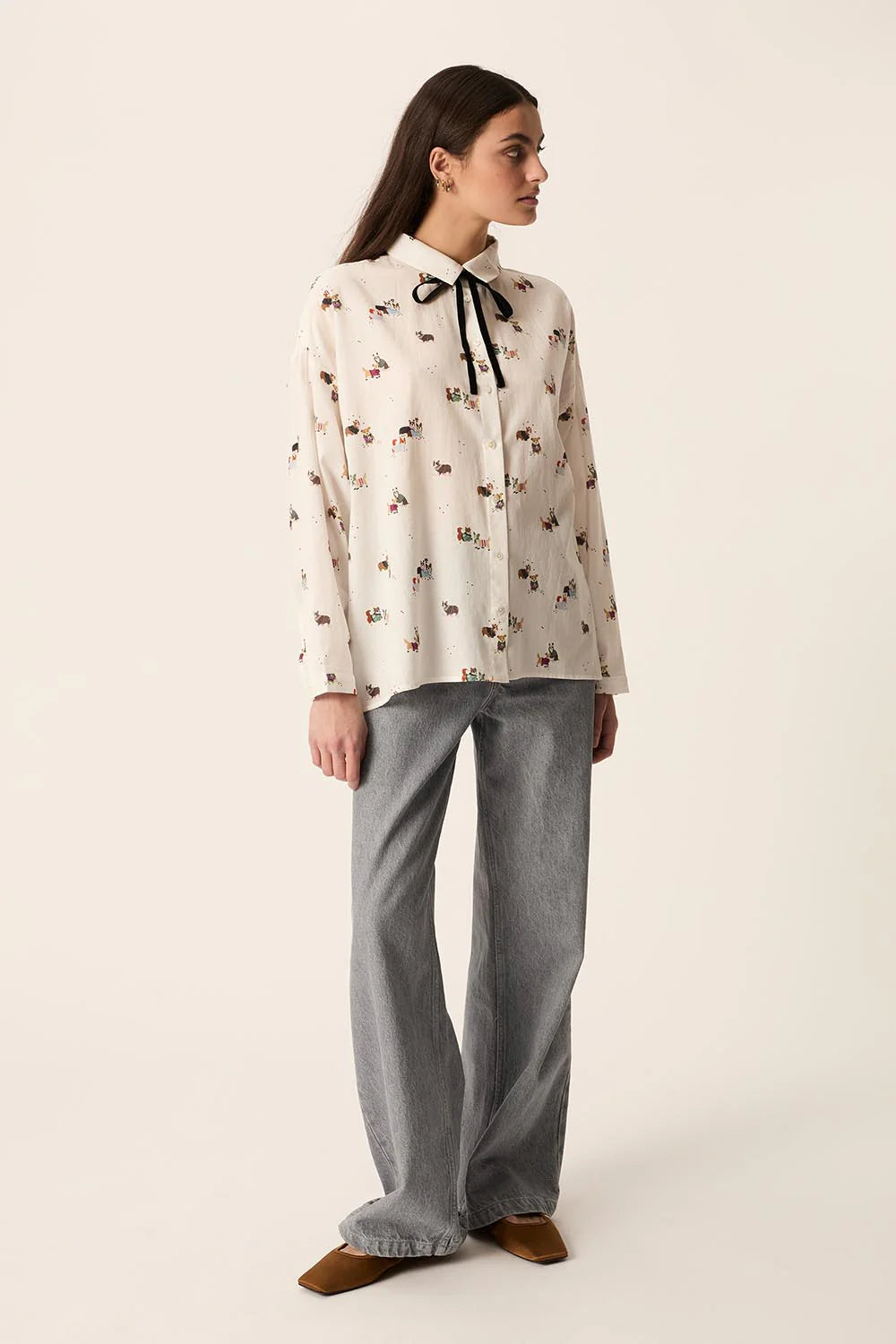 Camicia Des Petits Hauts Spark corgi