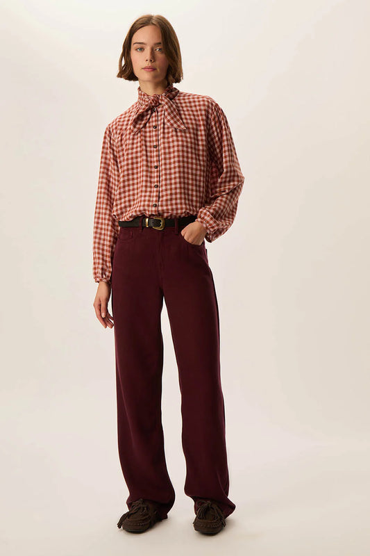 Jeans Des Petits Hauts Louizi griotte