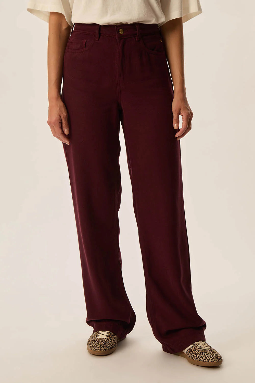 Jeans Des Petits Hauts Louizi griotte