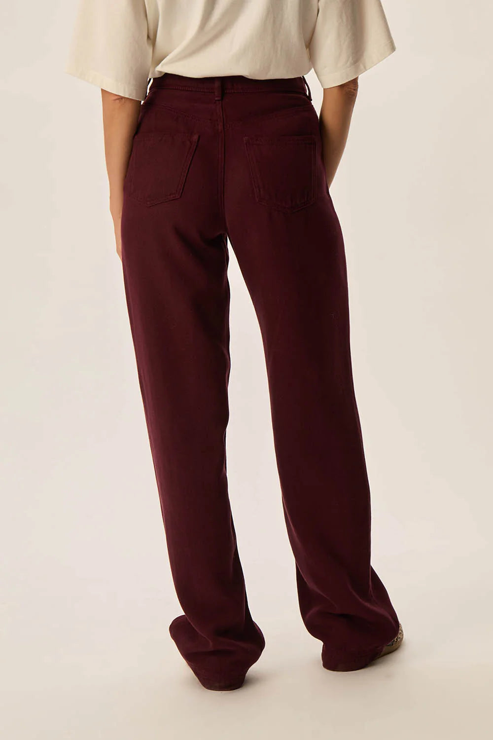 Jeans Des Petits Hauts Louizi griotte