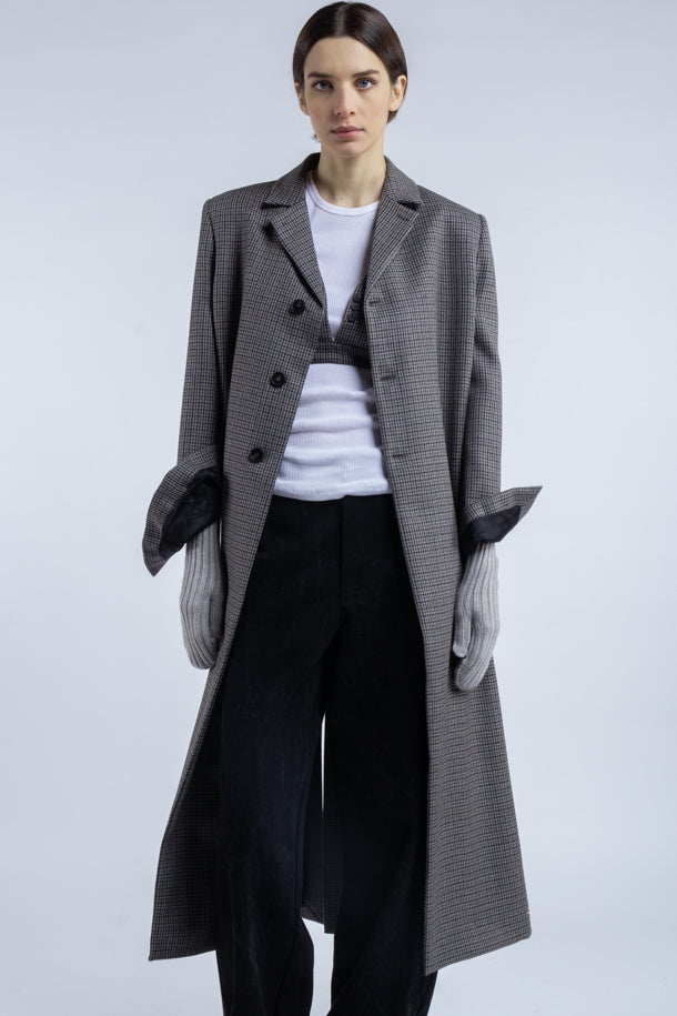 Cappotto Phisique Du Role pied de poule