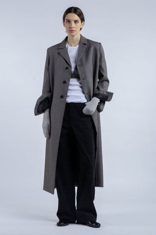 Cappotto Phisique Du Role pied de poule