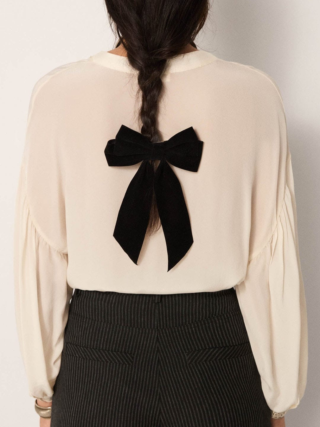 Blusa Maison Hotel Giovanni Tuxedo pearl