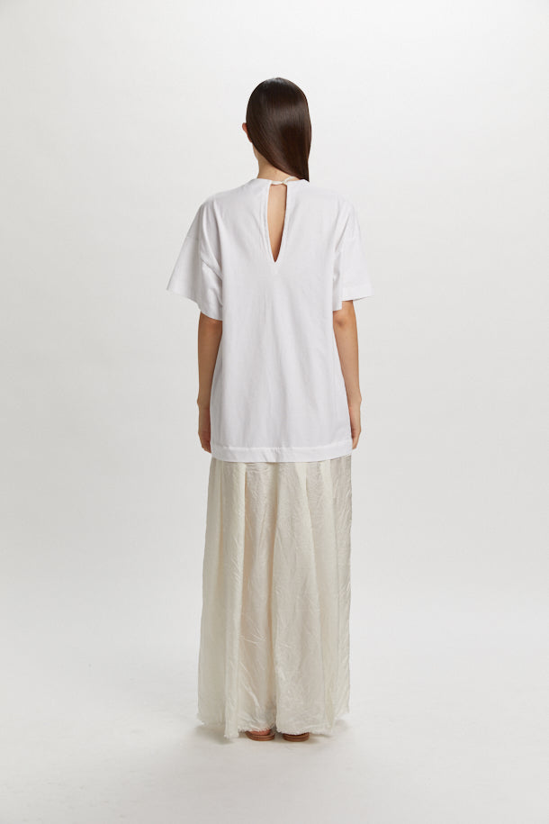 Abito Phisique Du Role maxi bianco