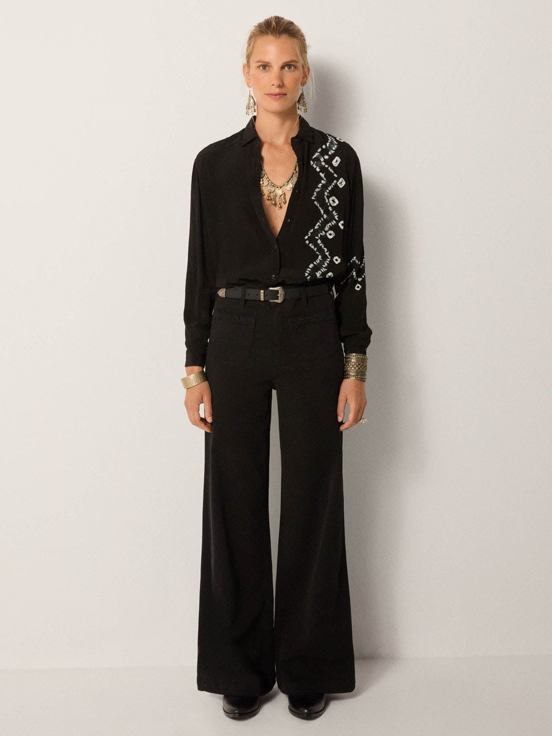 Camicia Maison Hotel Aria Ray Charles blackout