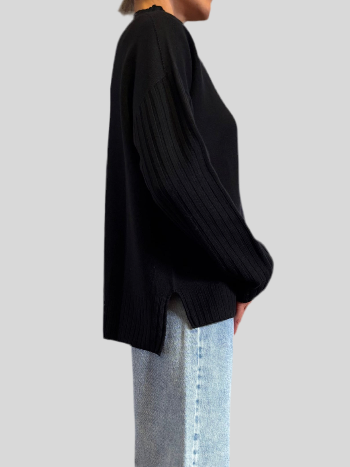 Maglione Flirt lana nero