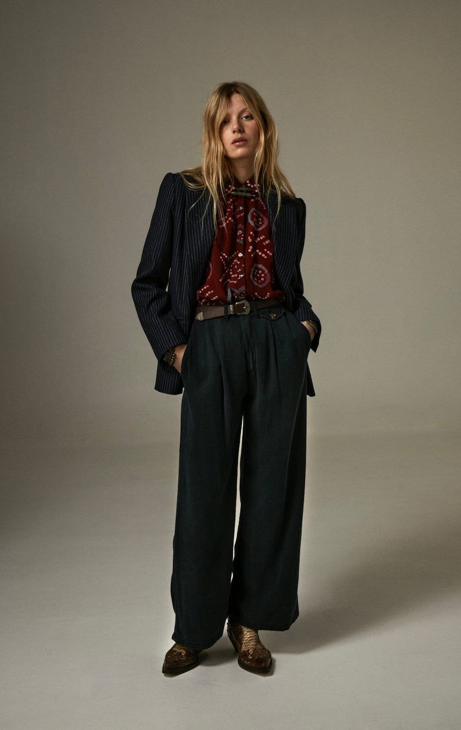 Pantalone Maison Hotel Keaton Hall Night Blue