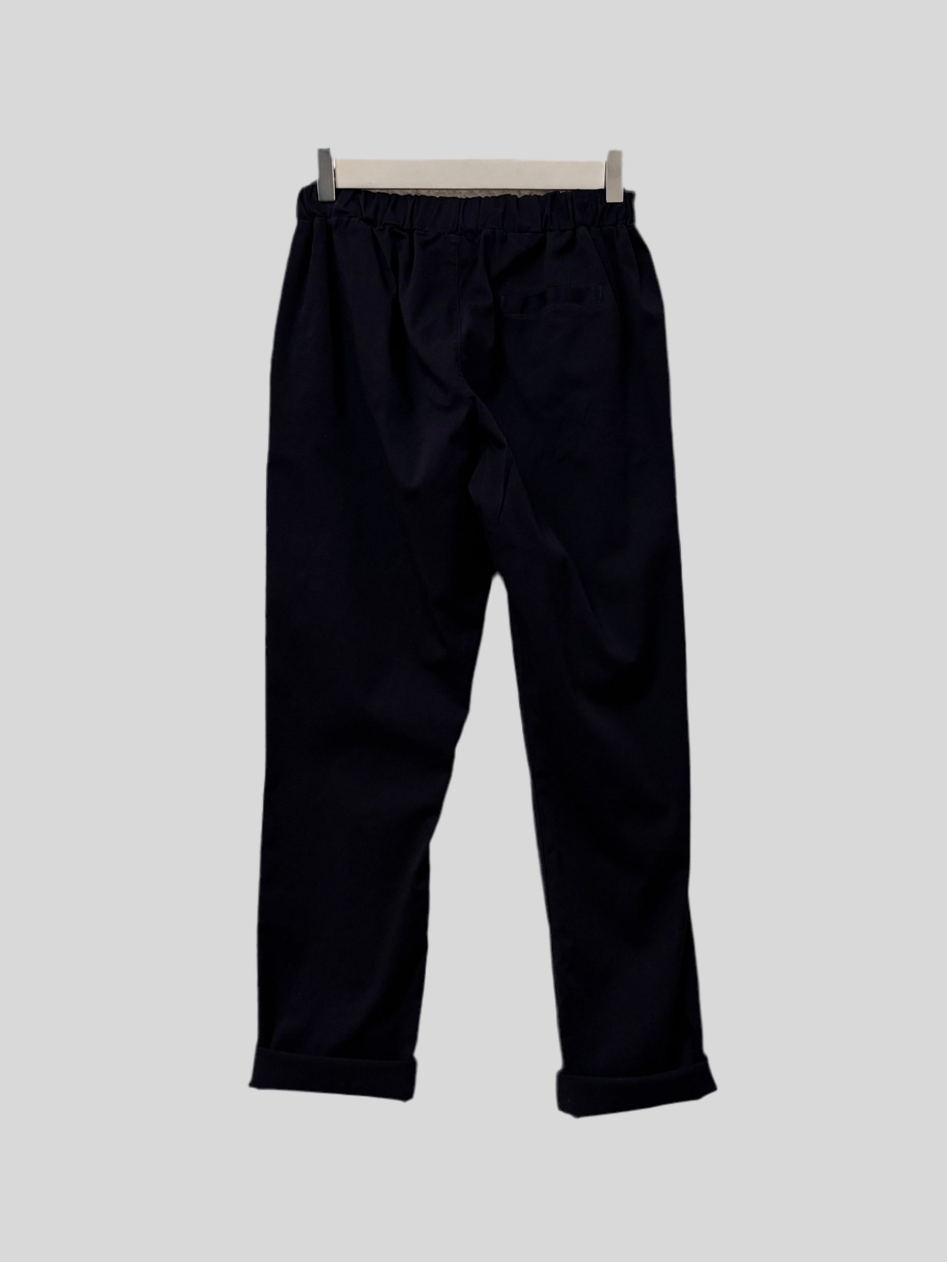 Pantalone Flirt blu gamba dritta