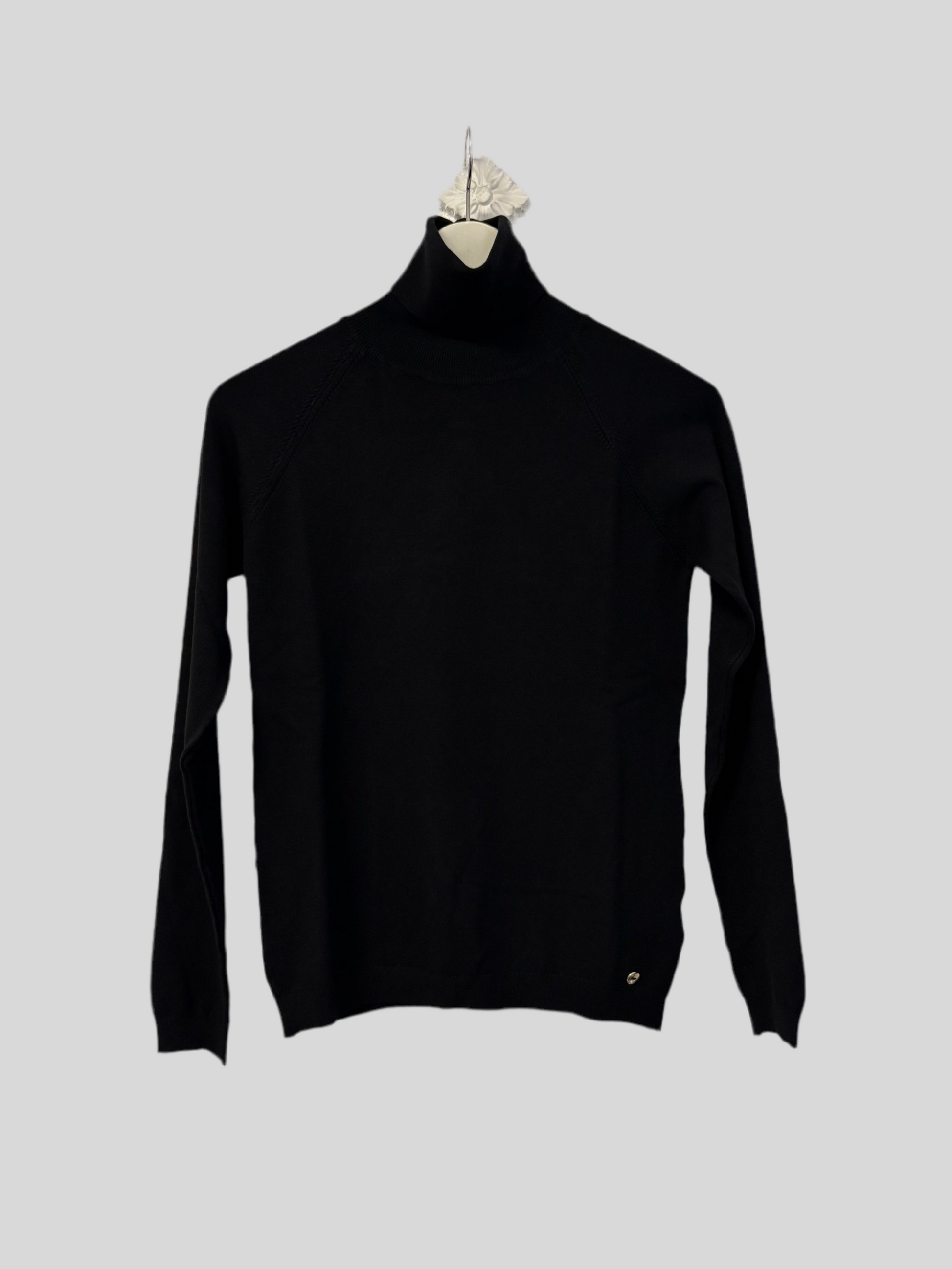 Maglia Flirt dolcevita nero