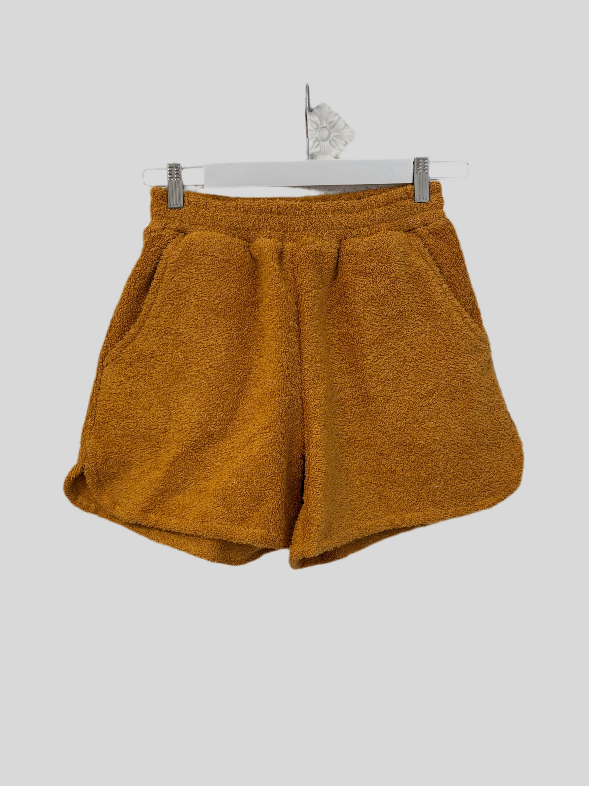 Shorts Lanapo in spugna ocra