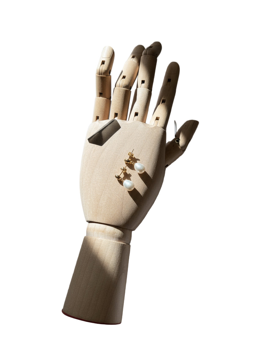 Orecchini Emmevi perla pendente