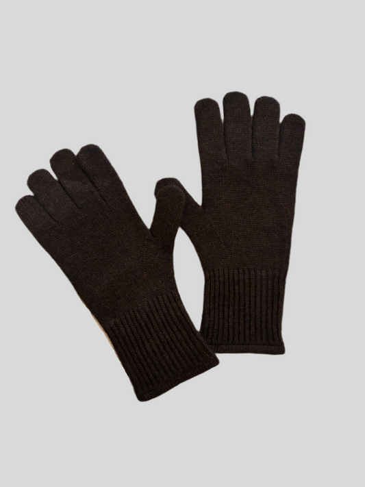 Guanti Absolut Cashmere Lorenza brownie