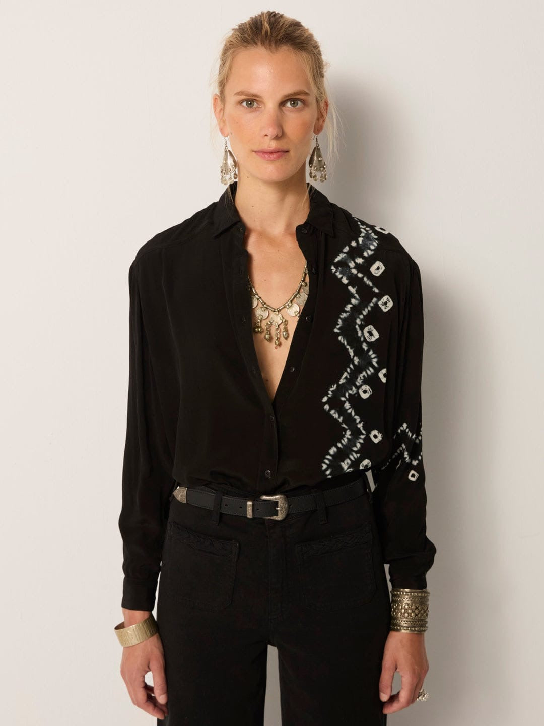 Camicia Maison Hotel Aria Ray Charles blackout