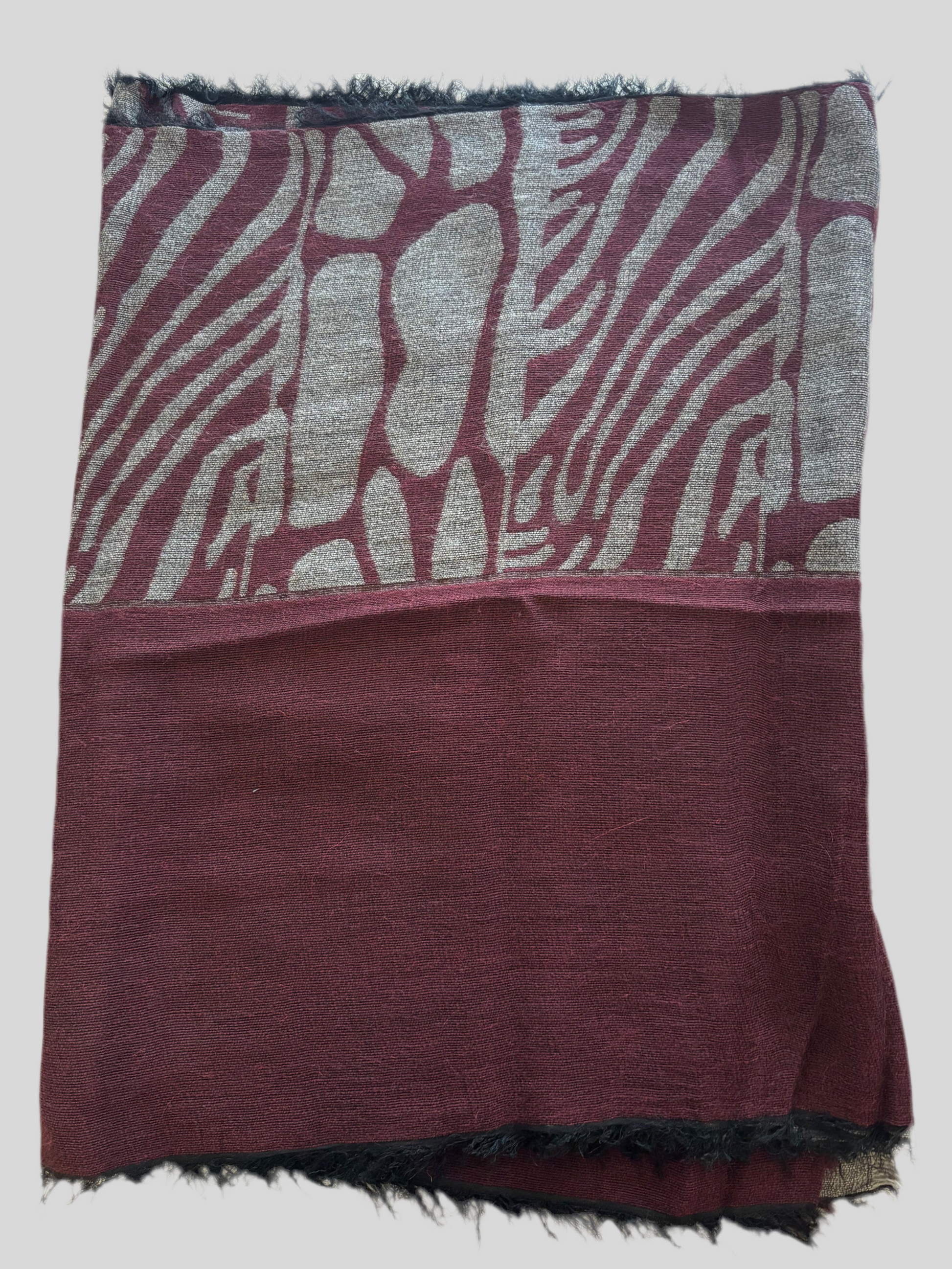 Sciarpa Flirt safari bordeaux