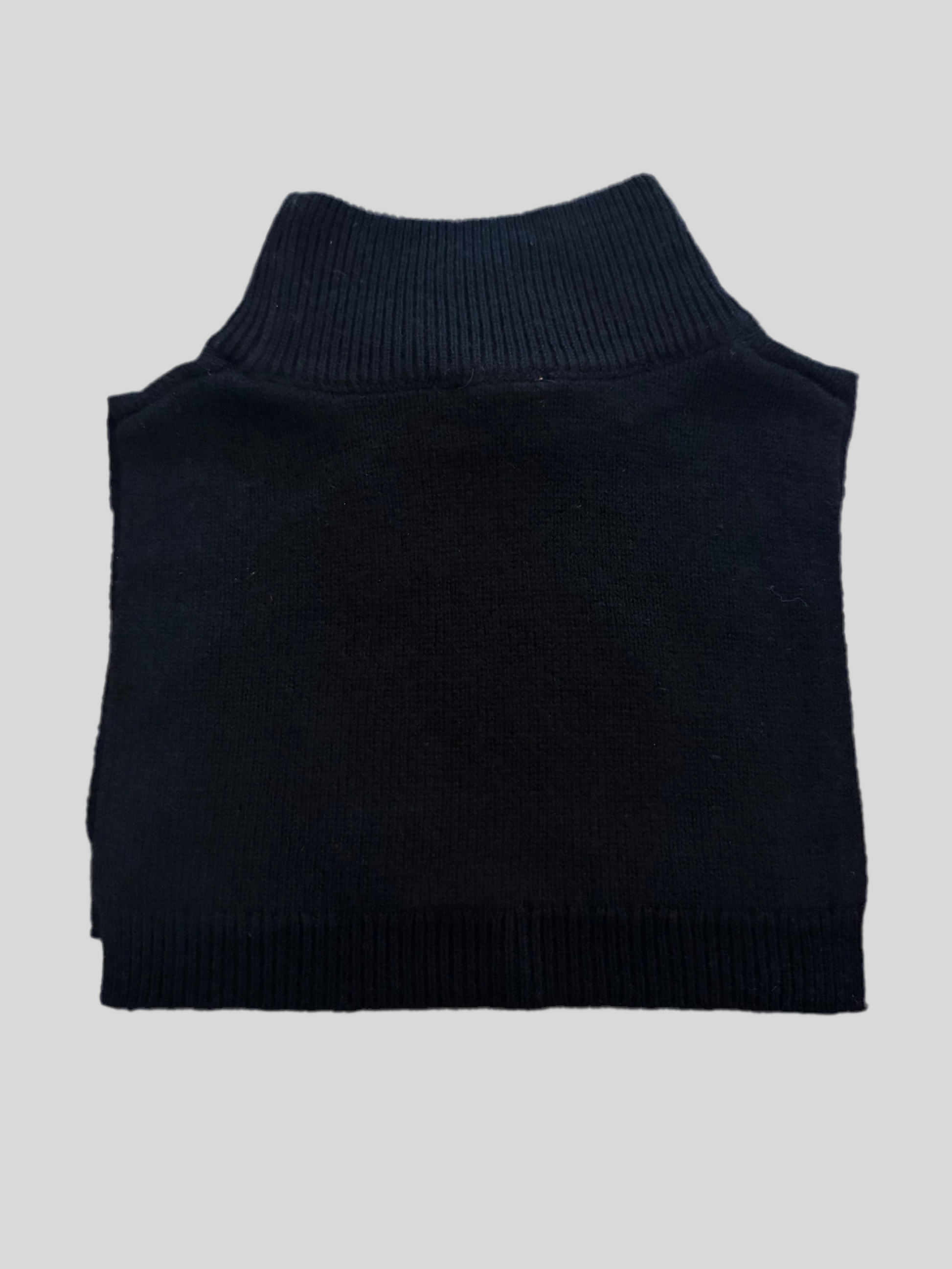 Sciarpa Absolut Cashmere scaldacollo Isaura black