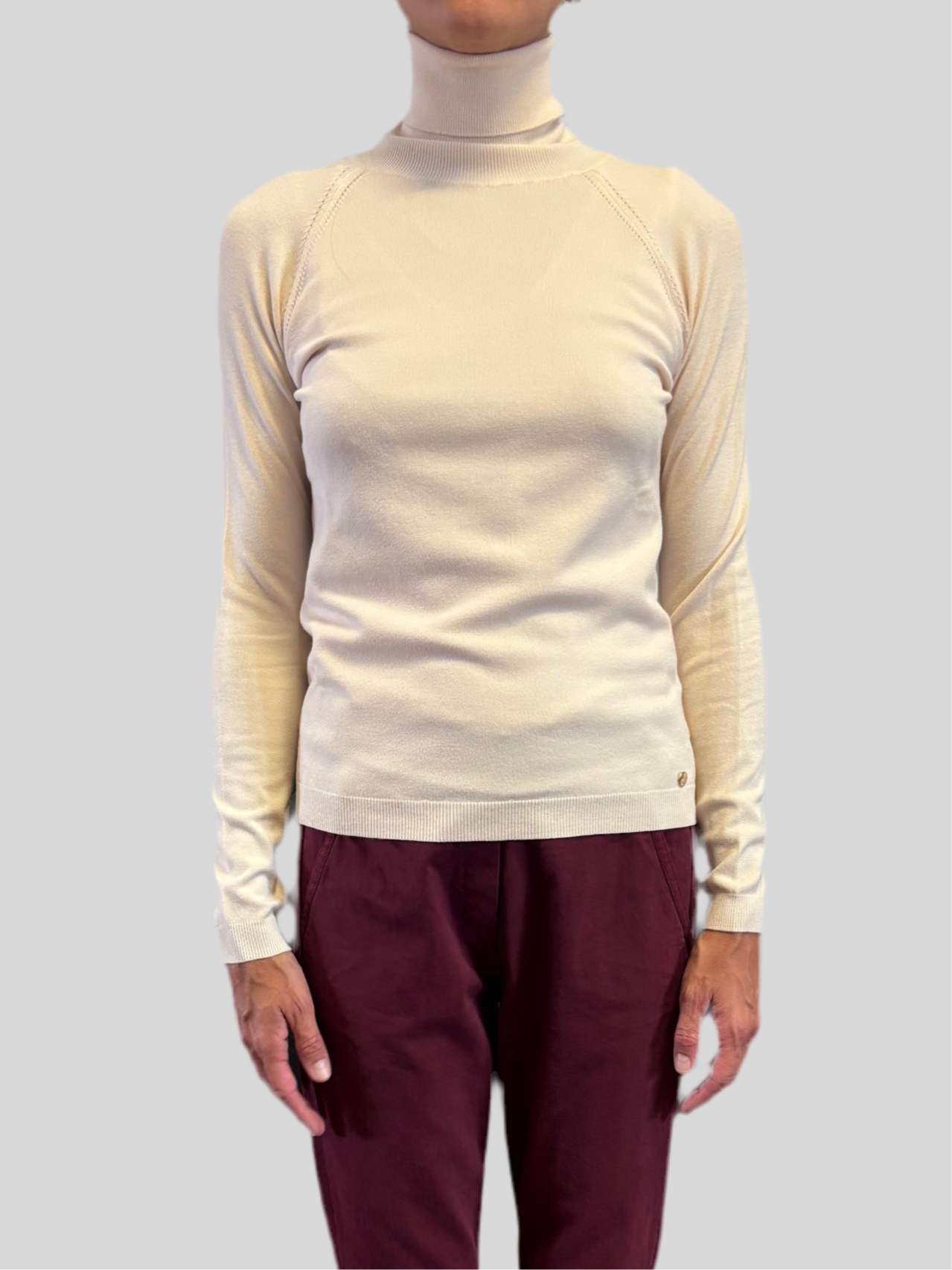 Maglia Flirt dolcevita camoscio