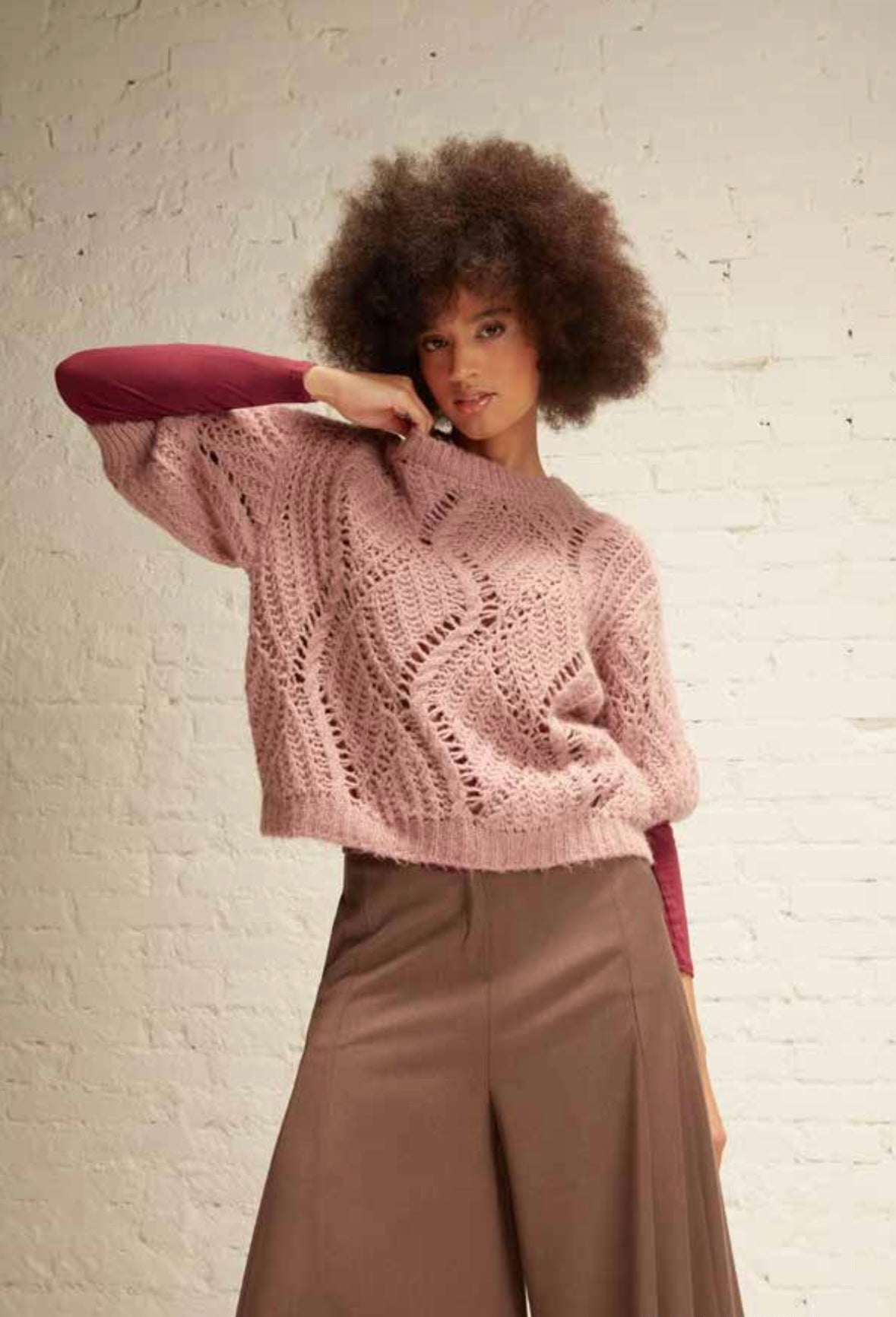 Gonna pantalone Flirt taupe