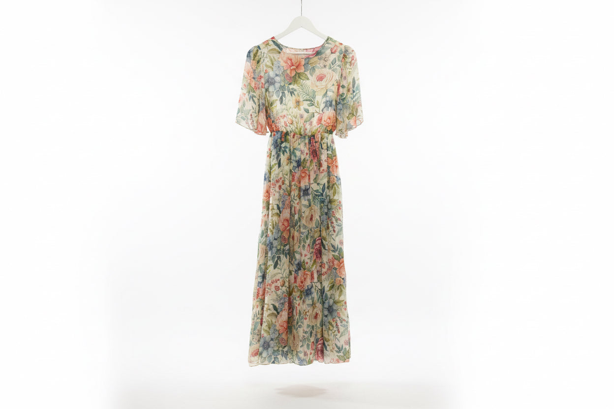 Abito Flirt seta fiori