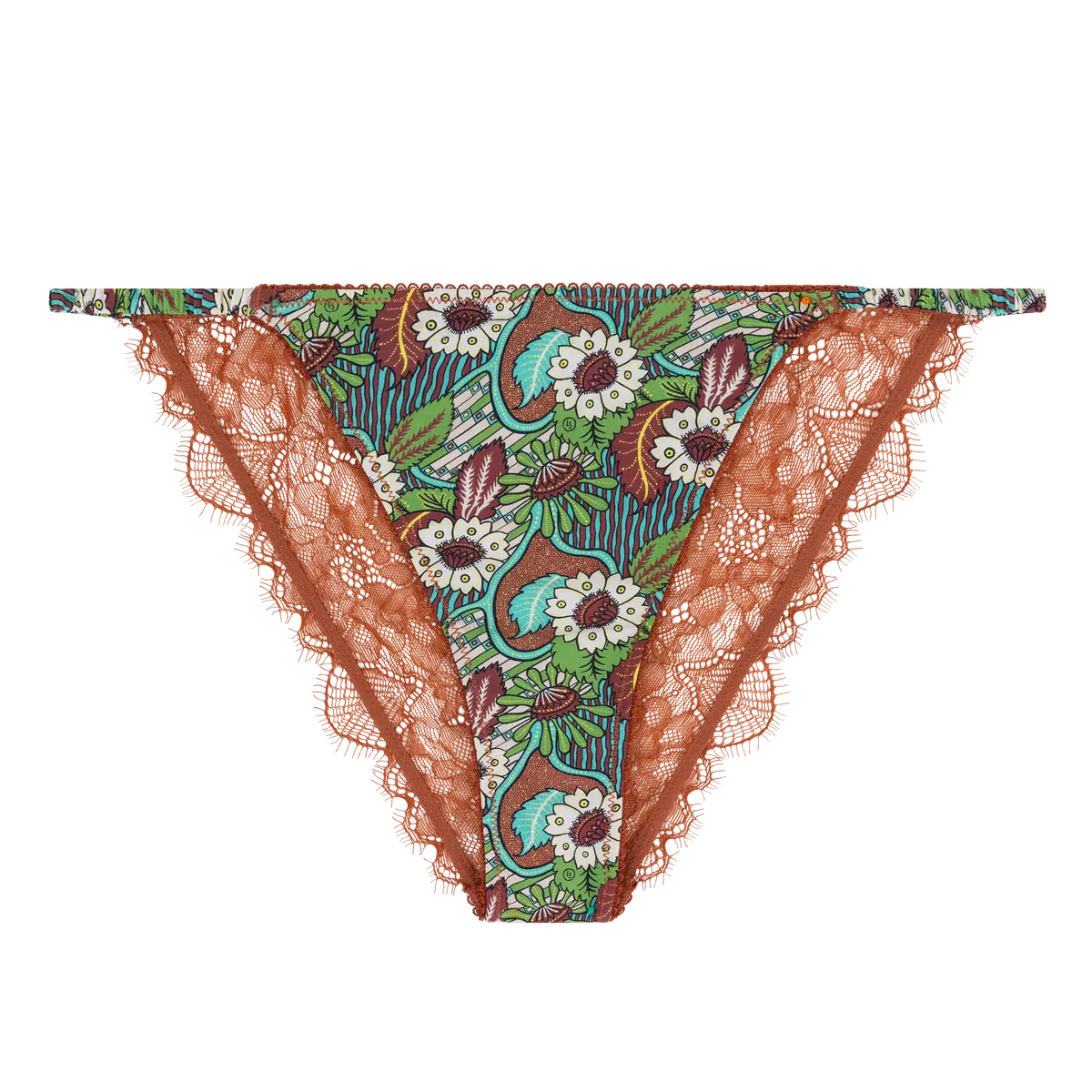 Slip Love Stories Wild Rosie Brown/Green