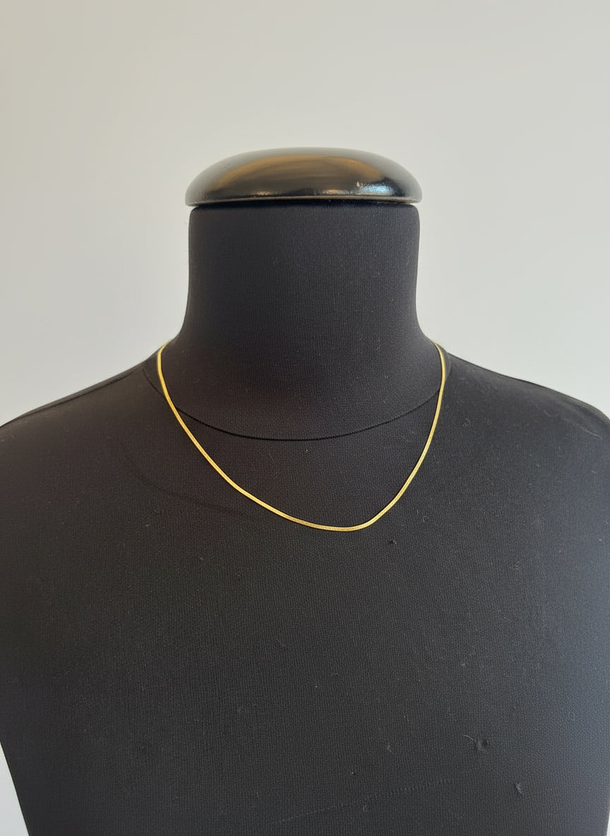 Collana Emmevi snake sottile