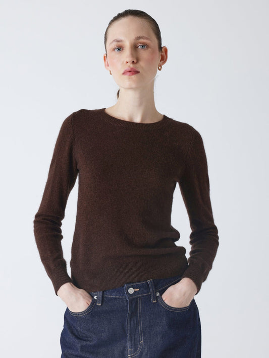 Maglione Absolut Cashmere Catelina brownie