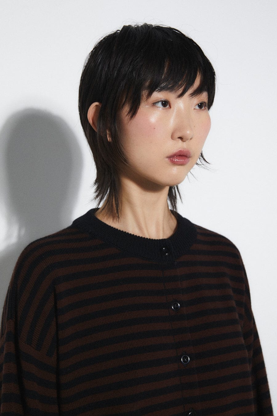 Cardigan Rita Row Lynn a righe