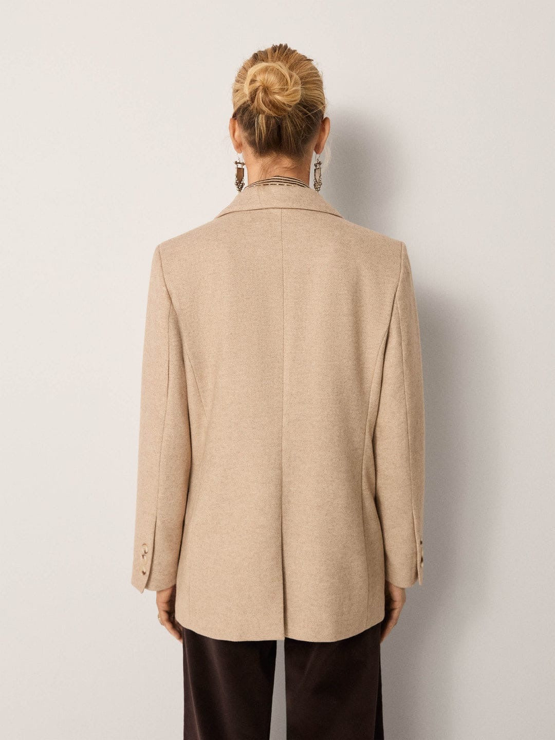 Giacca Maison Hotel Anna Rue Des Rosier beige