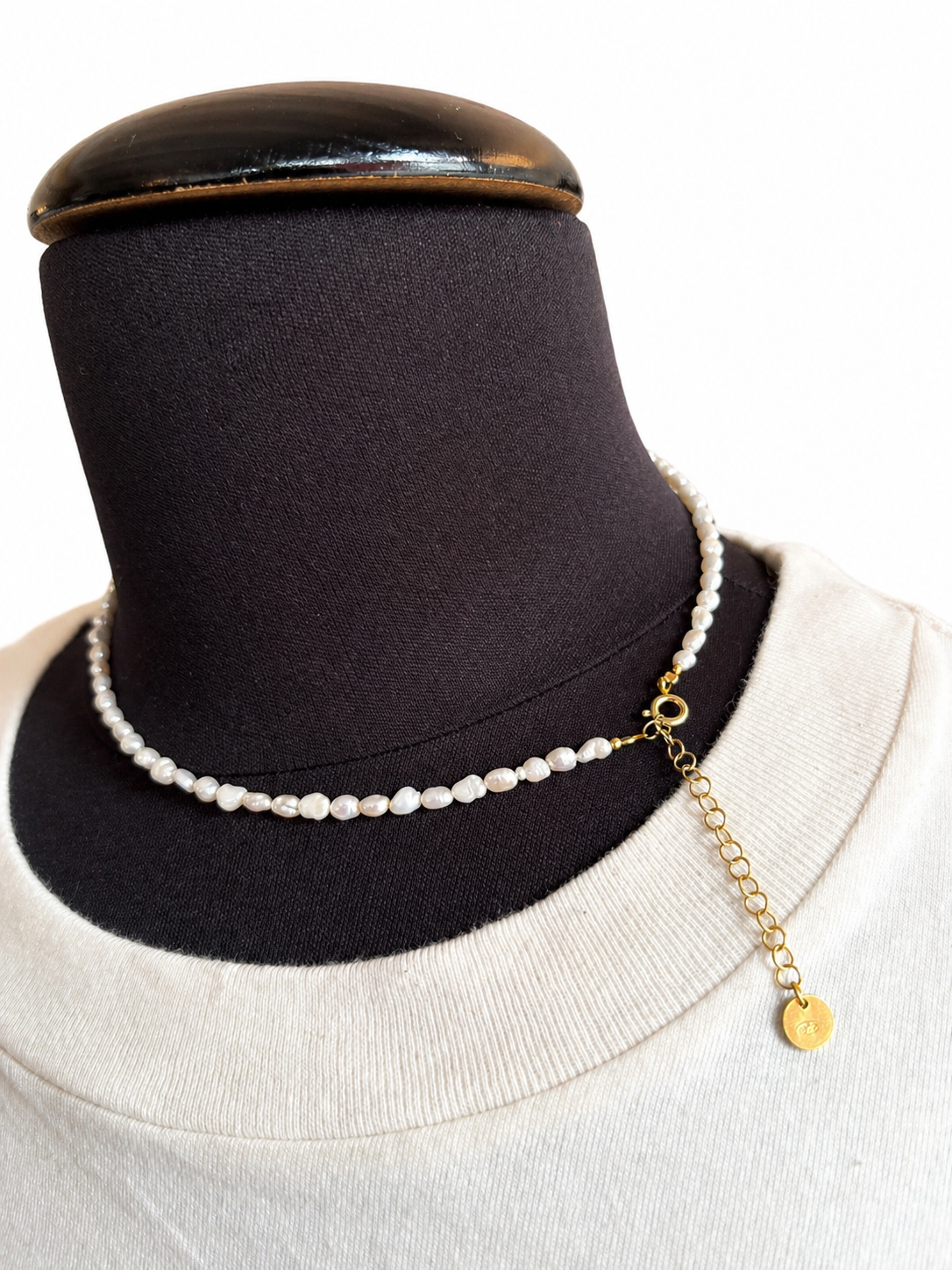 Collana Emmevi perle girocollo