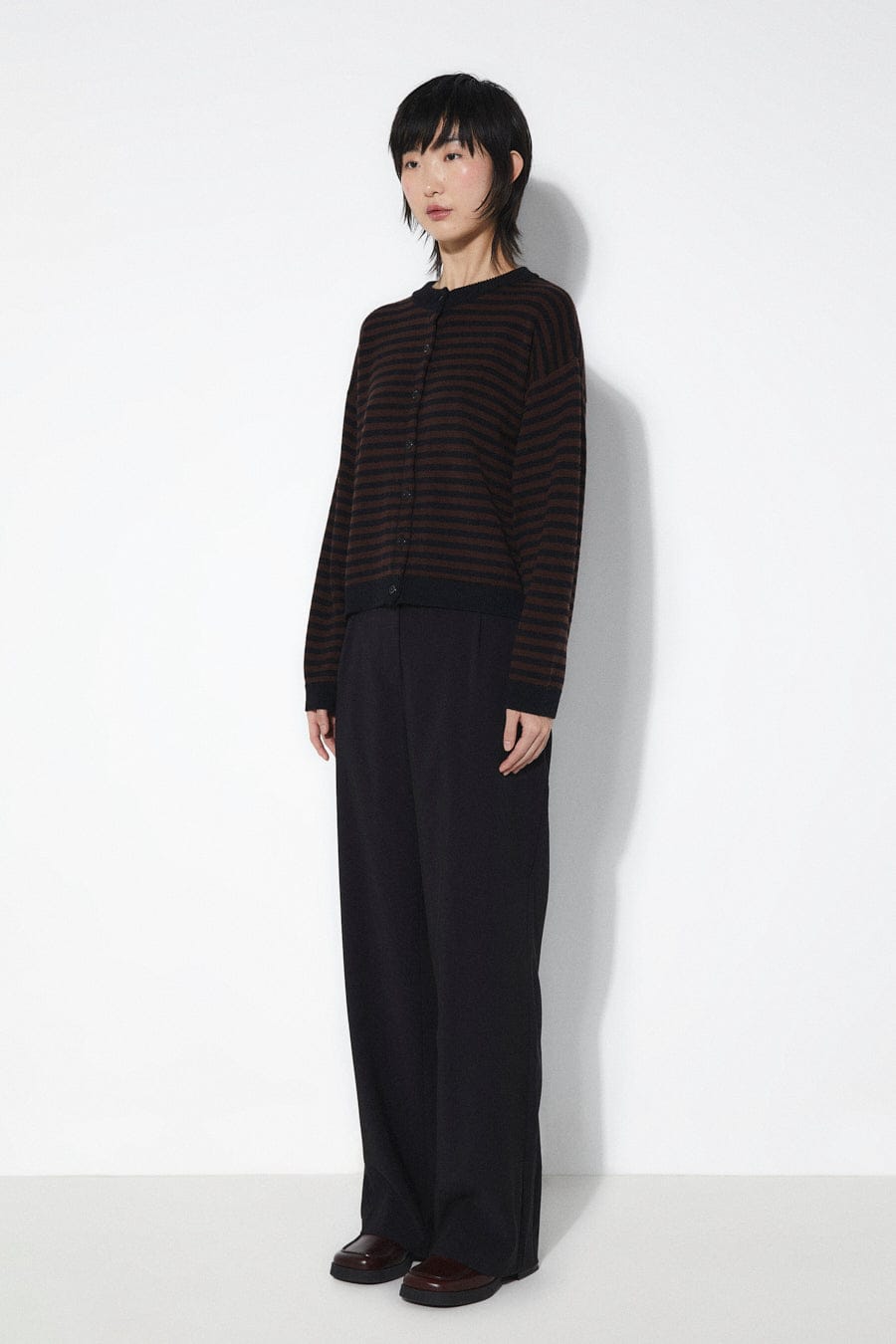 Cardigan Rita Row Lynn a righe