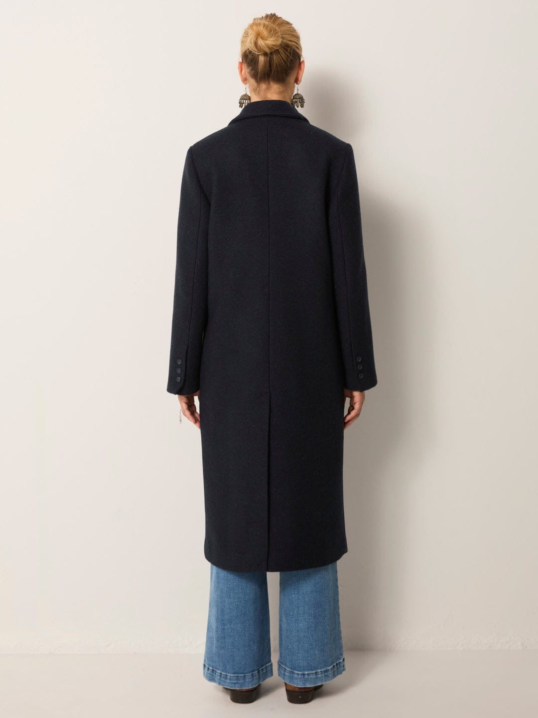 Cappotto Maison Hotel Bruno Sempione midnight blue