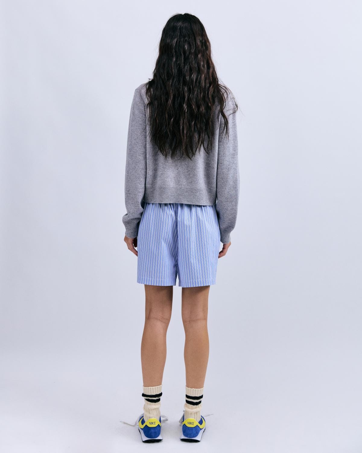 Pantaloni Love Stories bermuda Alfie blue