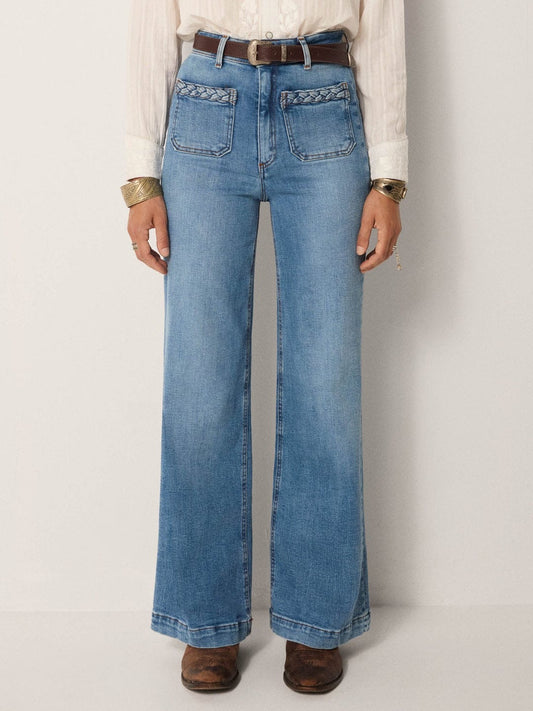 Jeans Maison Hotel Giuletta Willie light blue denim