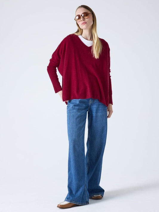 Maglione Absolut Cashmere Camille cherry