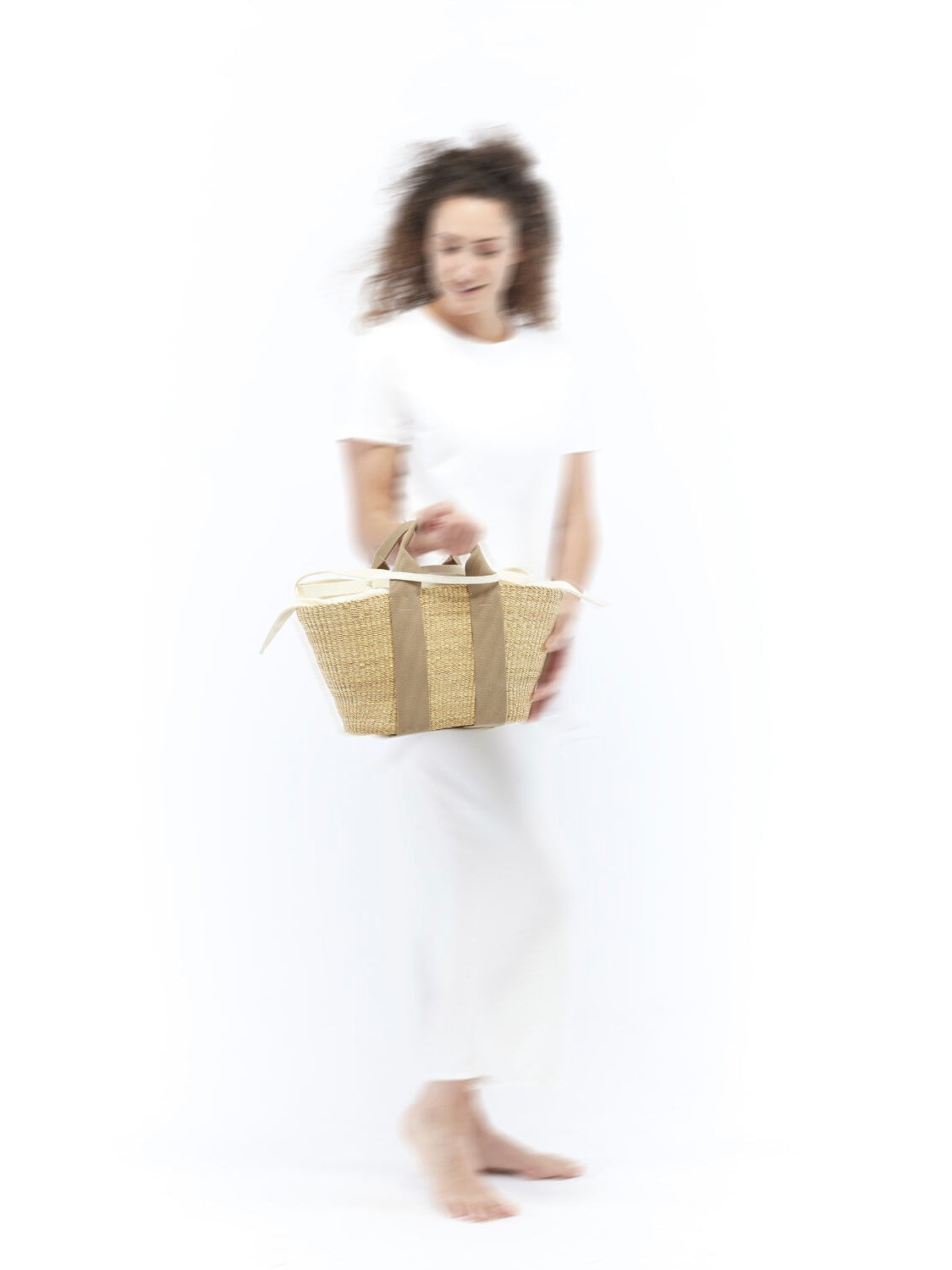 Borsa Muun George beige ecru