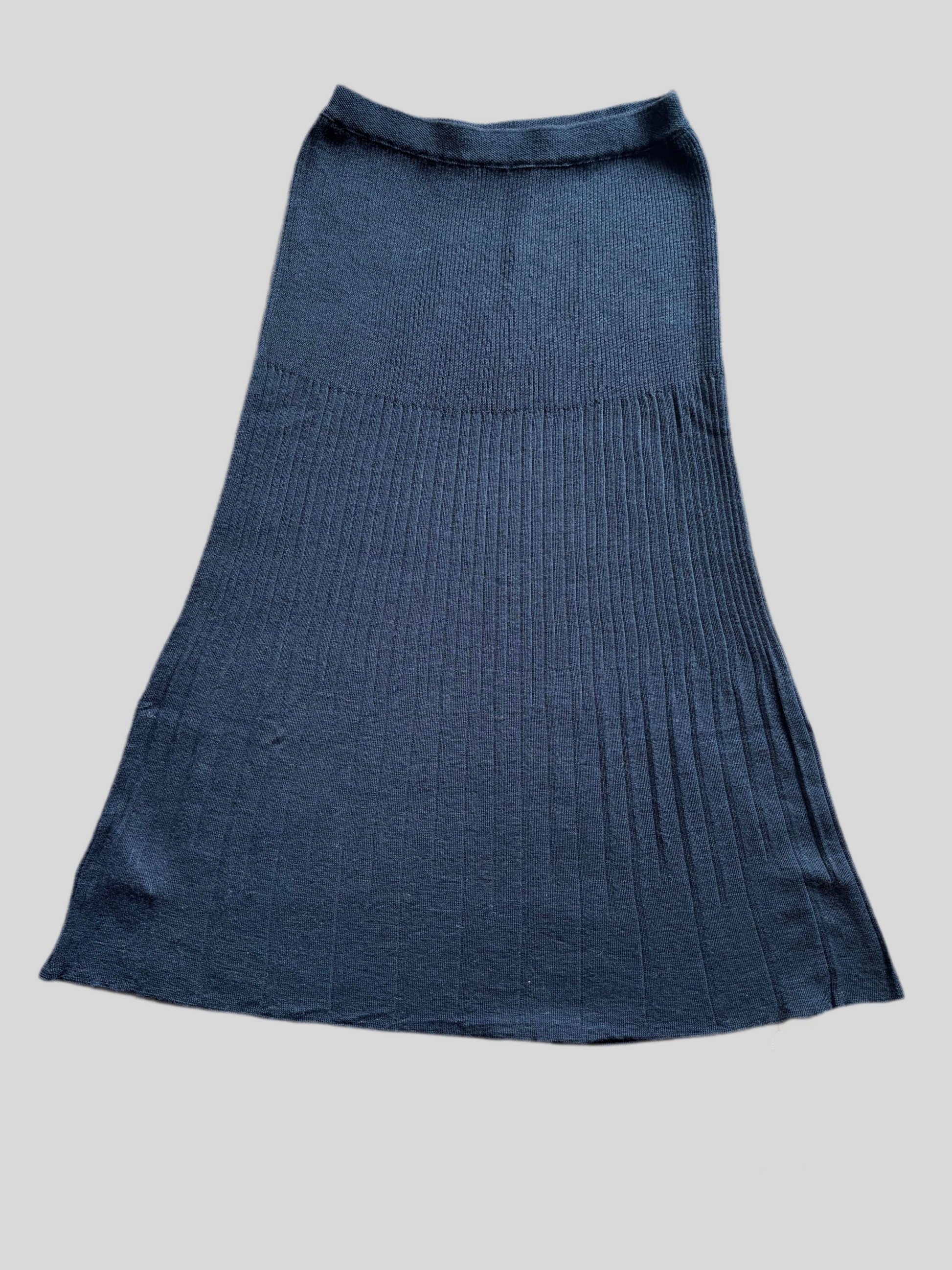 Gonna Chiara Bertani blu