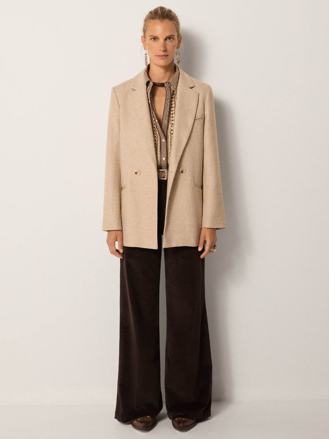 Giacca Maison Hotel Anna Rue Des Rosier beige