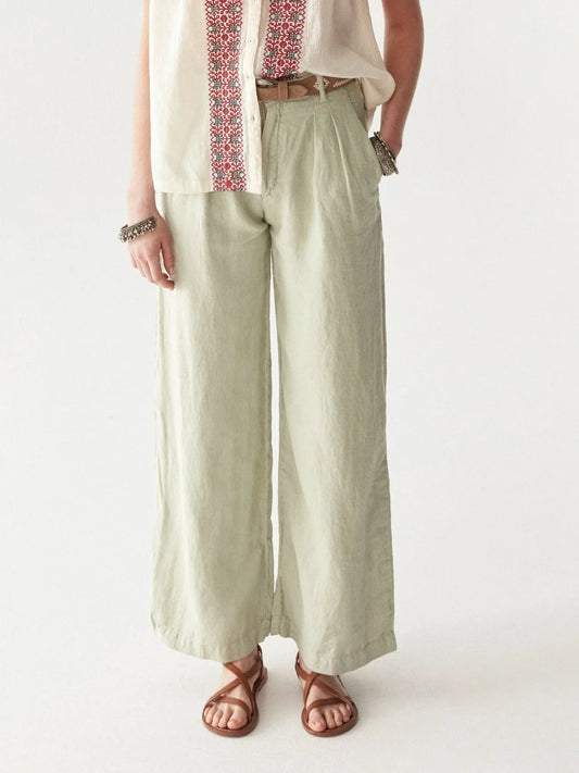 Pantalone Maison Hotel Berenson Marisa Pant Avocado