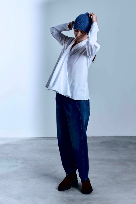 Pantalone TreBarraBi Puro Deni-B blue