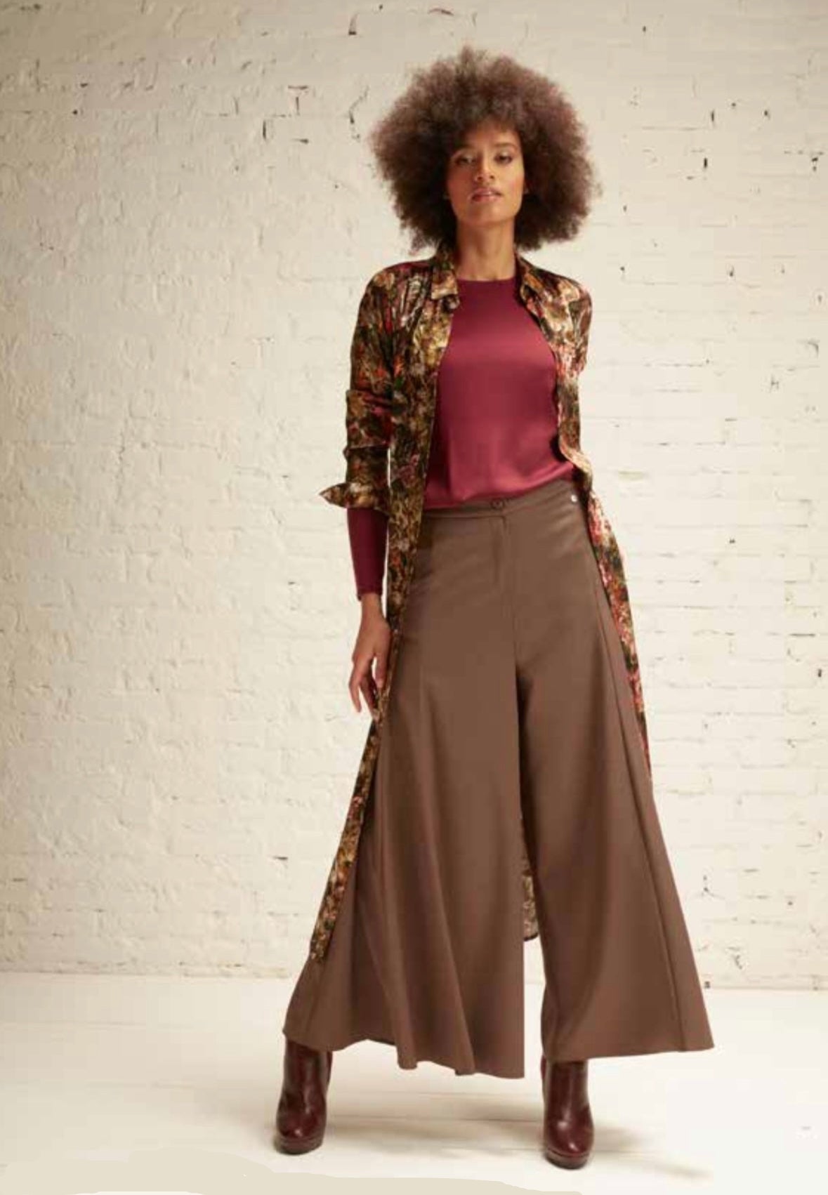 Gonna pantalone Flirt taupe
