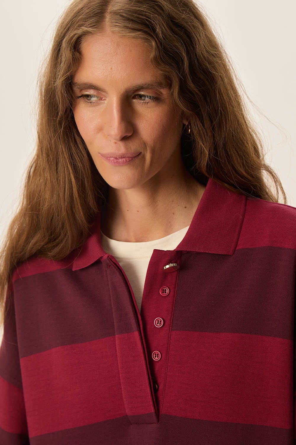 Felpa Des Petits Hauts Juliana rubi/griotte